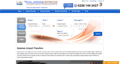 Desktop Screenshot of dalamanexpress.com